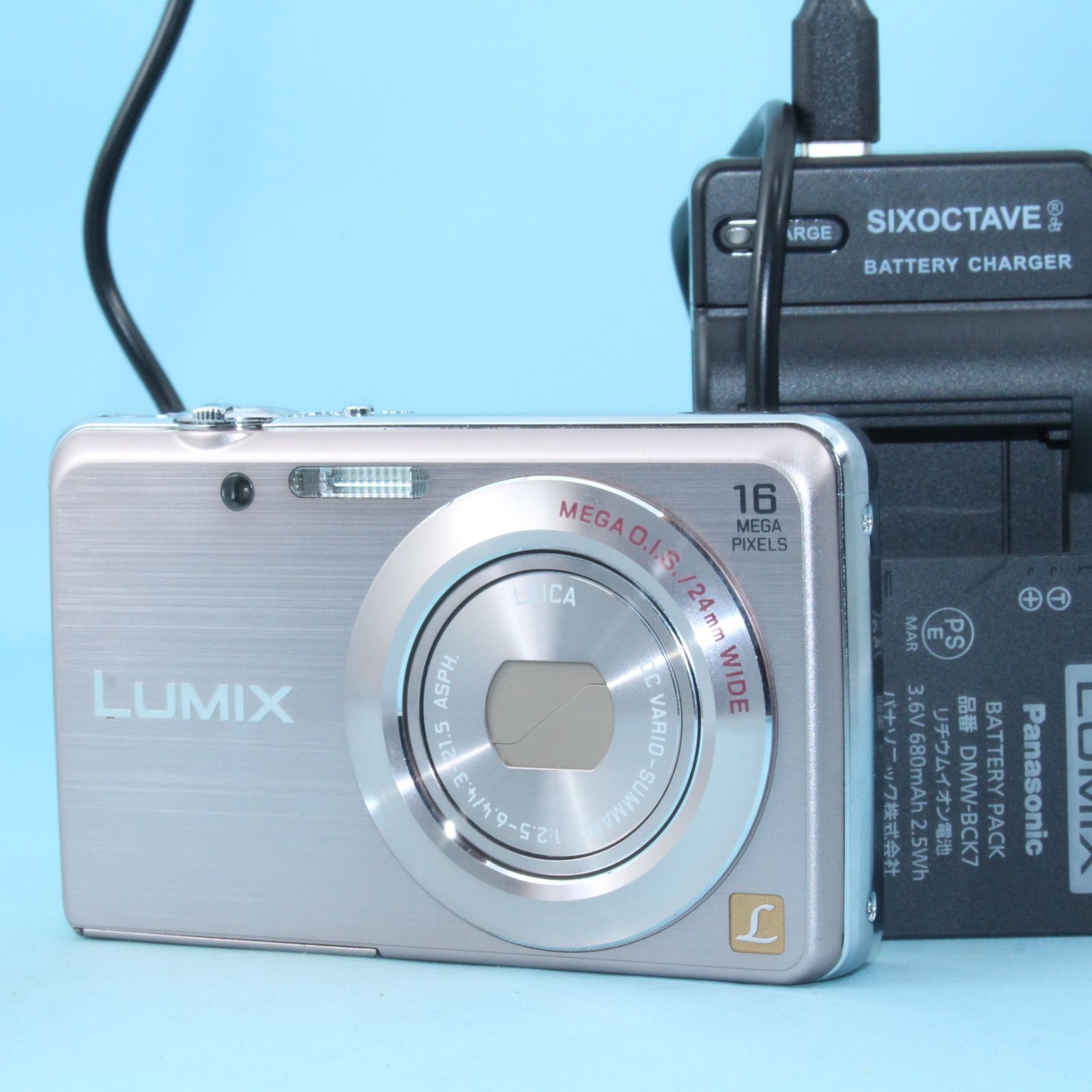 美品 Panasonic LUMIX DMC-FH8 返品保証 パナソニック コンパクト