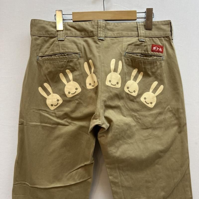 キューン 6連うさぎ チノパン ワークパンツ メンズ M ISItems【USED