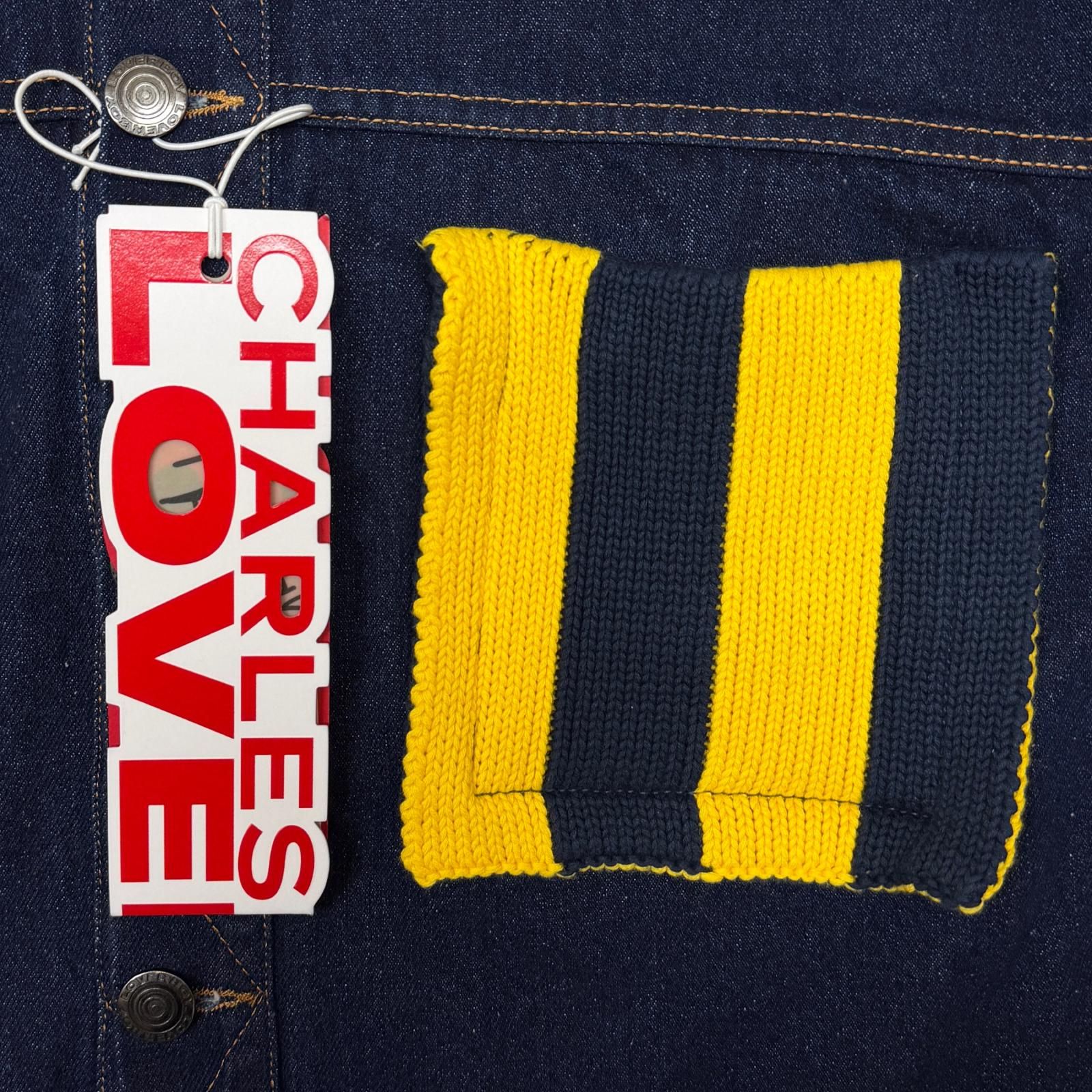 参考上代84700円 未使用 CHARLES JEFFREY LOVERBOY 25SS CARGO DENIM