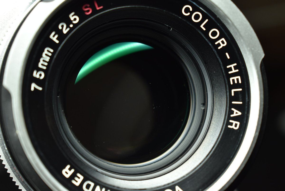 ★レア玉・美品★ COLOR-HELIAR 75mm F2.5 SL #590M ☆レア玉・美品☆ COLOR-HELIAR 75mm F2.5 SL #590M - メルカリ