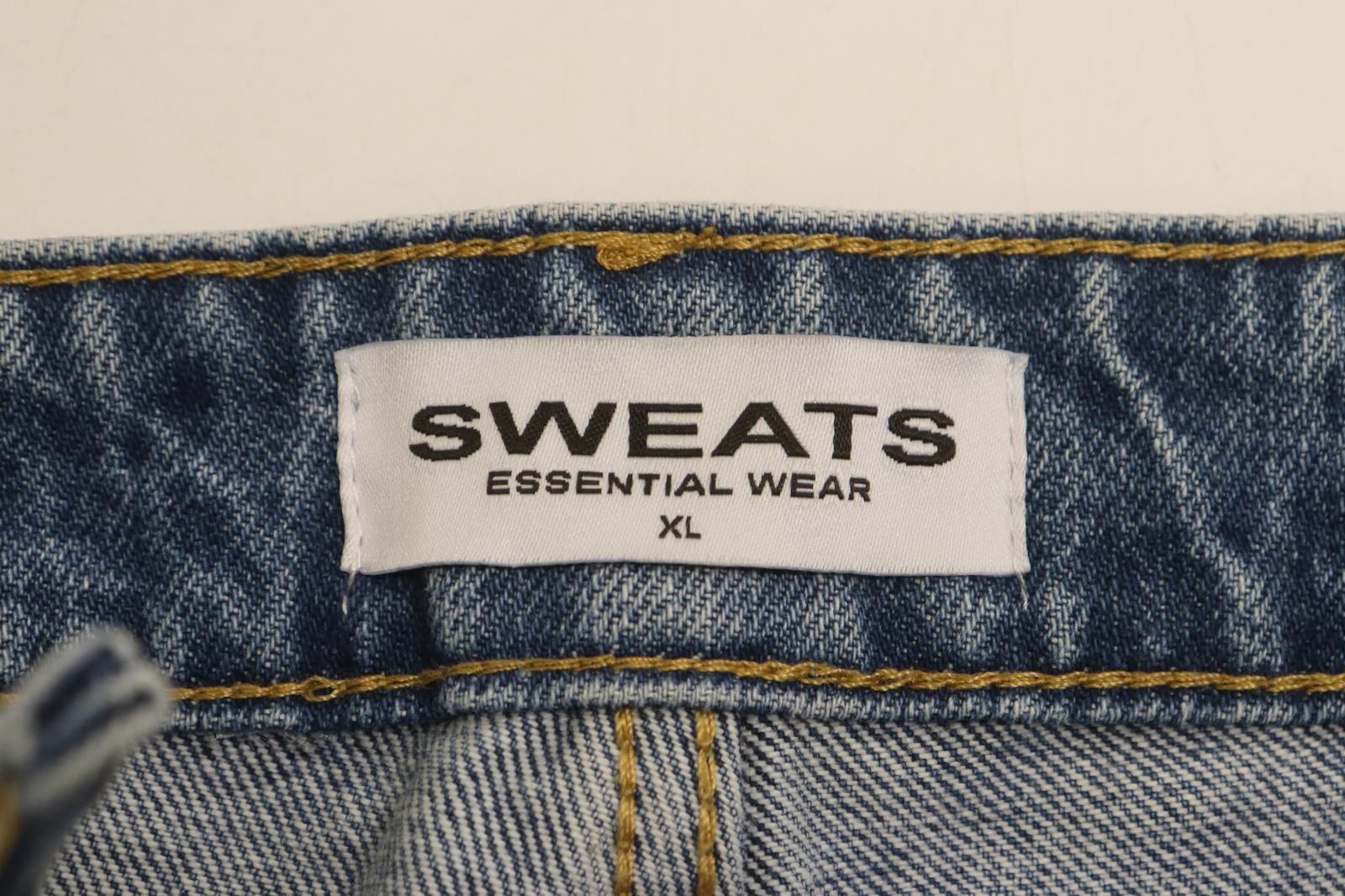 SWEATS ESSENTIAL WEAR デニムパンツ インディゴ SWEATS ESSENTIAL WEAR メンズデニムパンツ XL デニムパンツ SWEATS