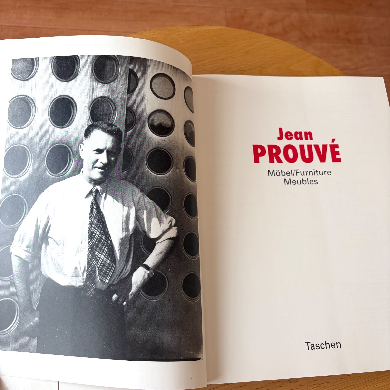 ジャン・プルーヴェJean Prouvé 作品集（希少本） ジャン・プルーヴェ 椅子から建築まで』ジャン・プルーヴェ(著/文