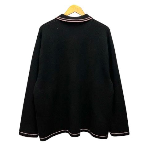 シュプリーム SUPREME 24FW Zip Up Polo Sweater ジップアップポロ
