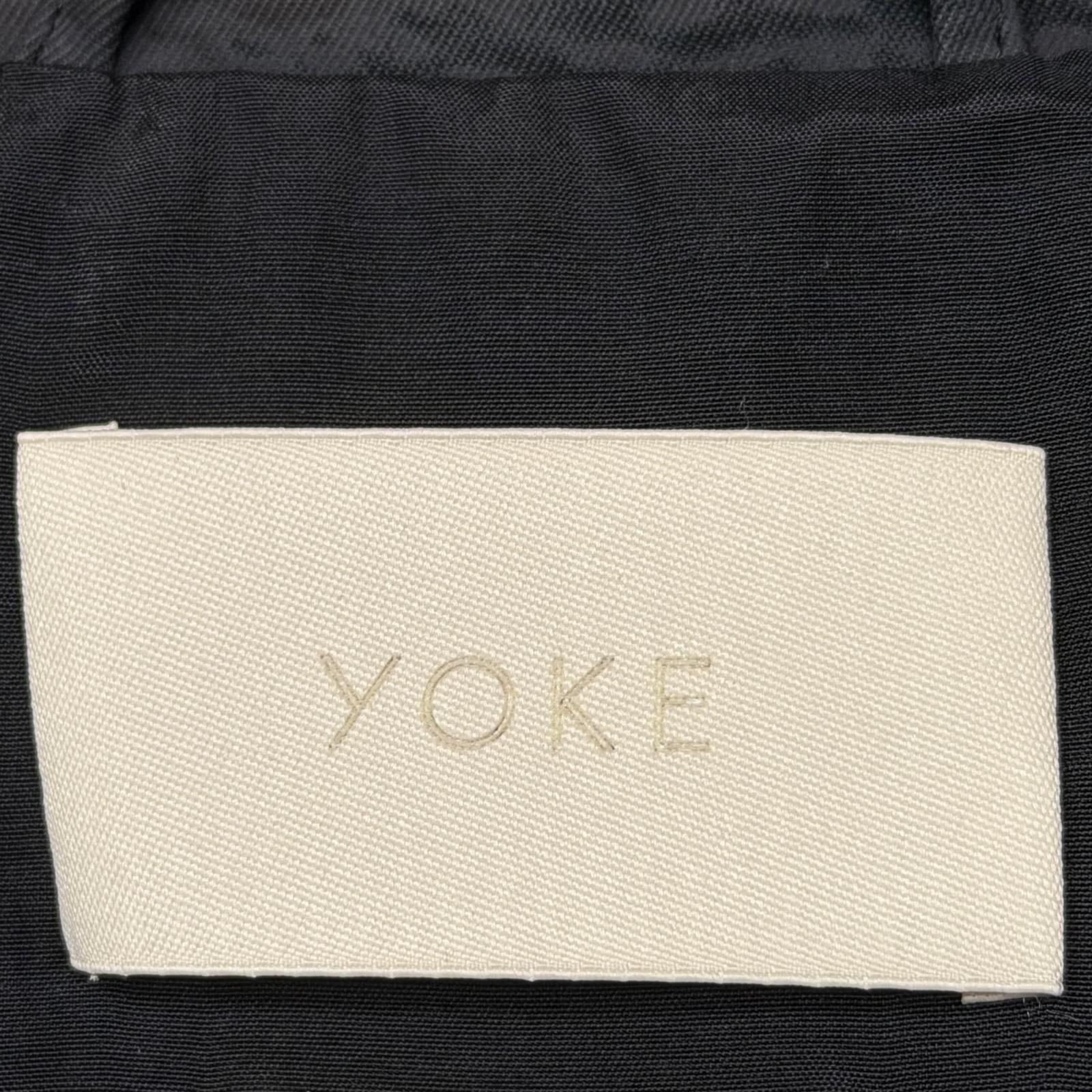 参考上代71500円 未使用 YOKE 25SS PHOTO PRINTED FINX COTTON WASHER