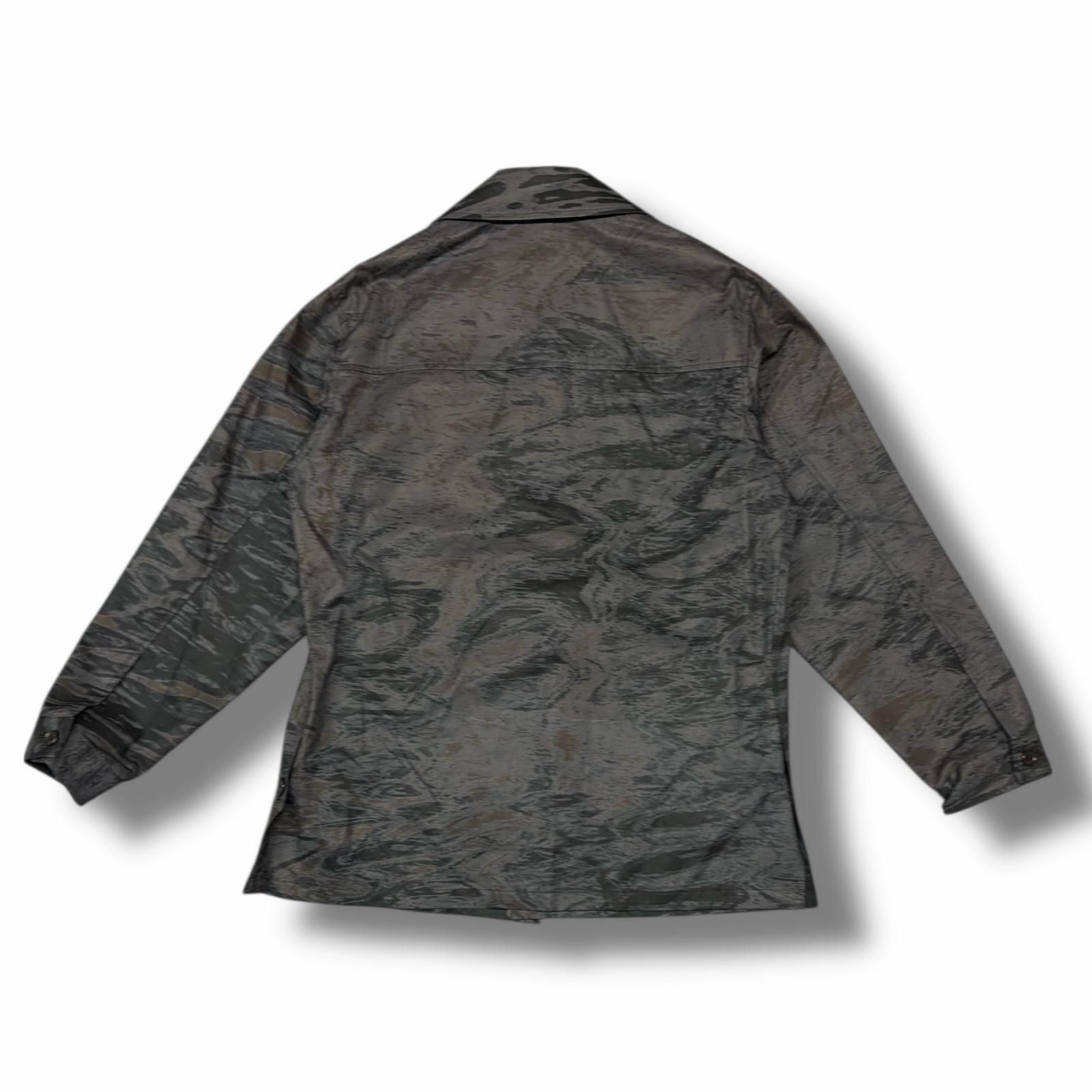 参考上代71500円 未使用 YOKE 25SS PHOTO PRINTED FINX COTTON WASHER GABADINE CAR JACKET コットンギャバジンカージャケット カーコート ヨーク YK25SS0894B ベージュ 3 （5190M） 参考上代71500円 未使用 YOKE 25SS PHOTO PRINTED FINX COTTON WASHER