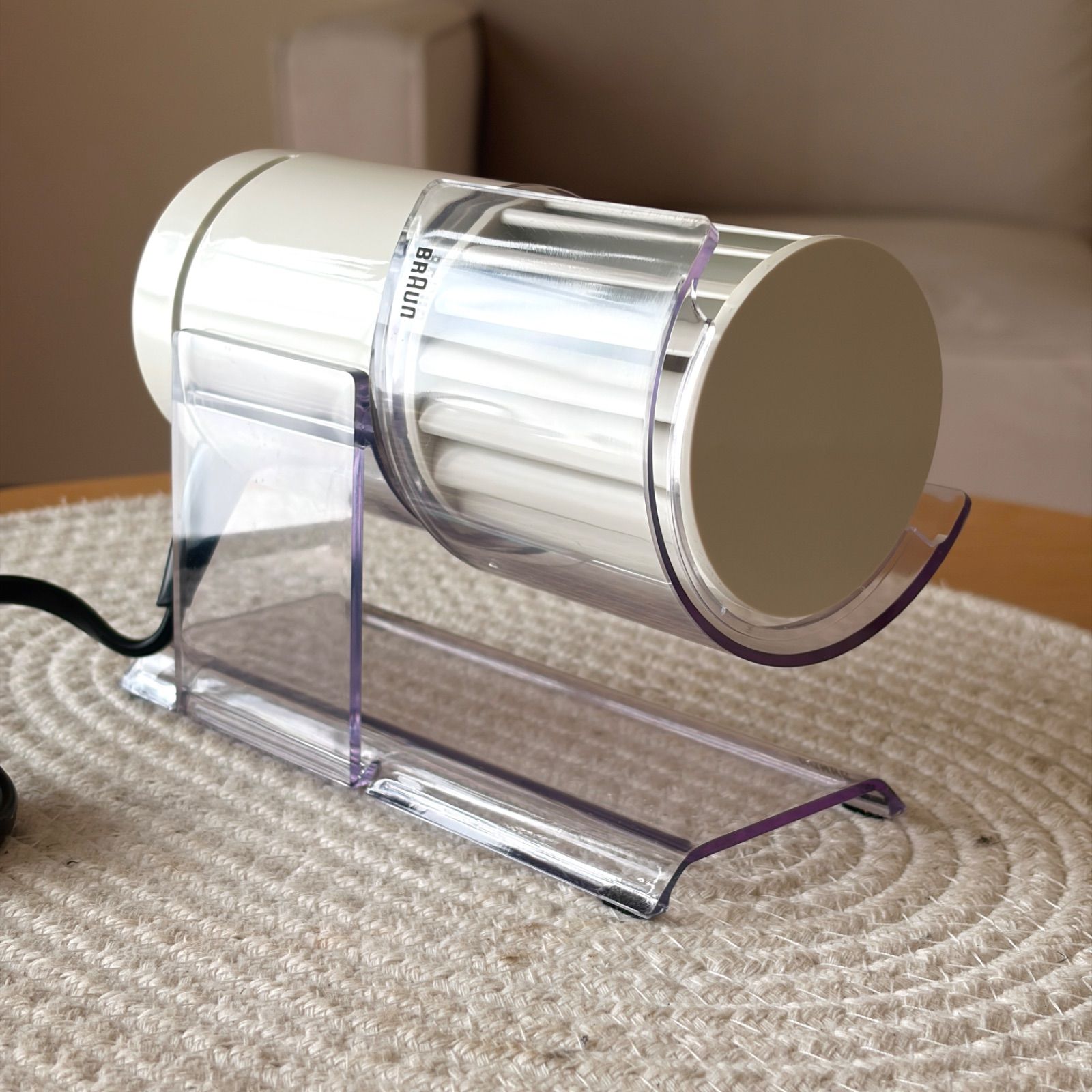 BRAUN ブラウン HL70 デスクファン 卓上ファン 扇風機 スペースエイジ コレクター級！】BRAUN ブラウン HL70 デスクファン 卓上ファン 扇風機