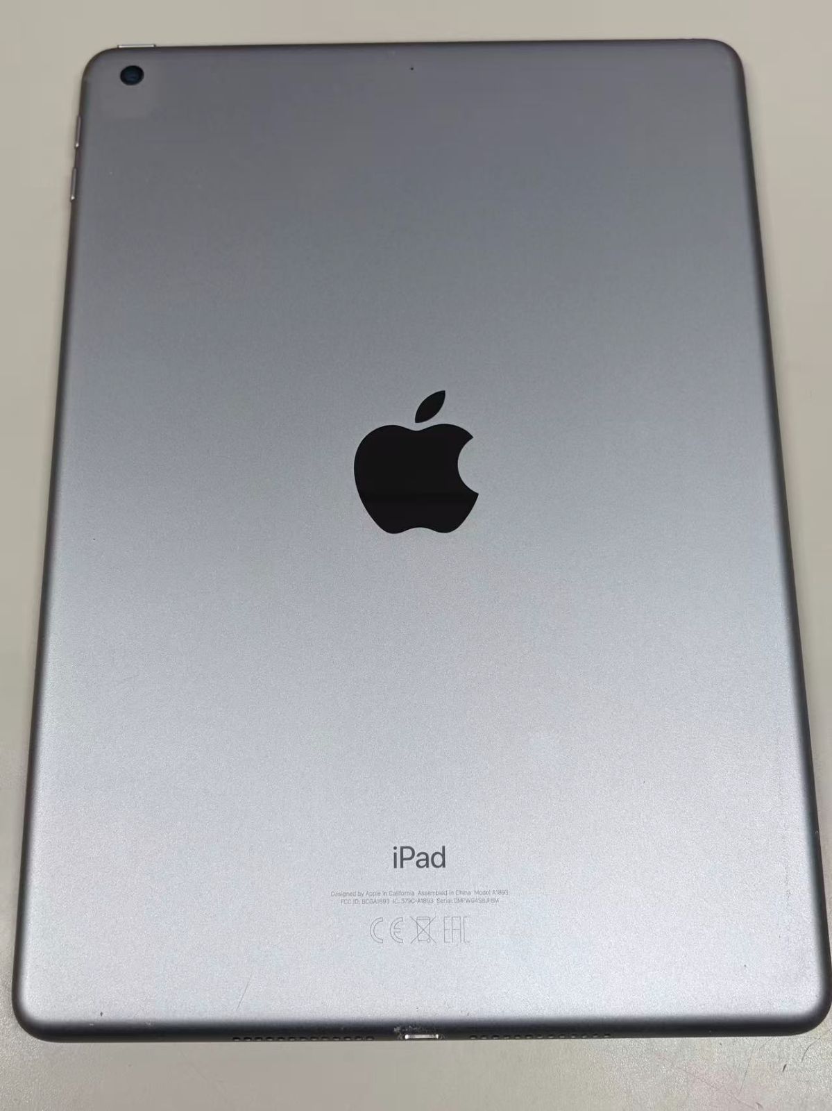 電池72％ iPad (第6世代) Wi-Fi 128GB スペースグレ ジャンク品 - メルカリ