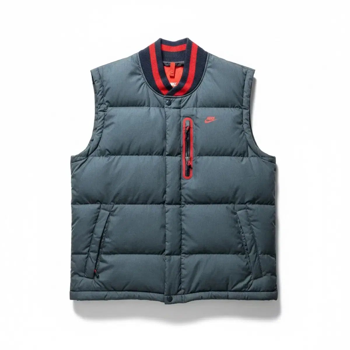 KENY　Nike グレー ダウンベスト ナイキ NIKE メンズ 中綿ベスト ナイキ TF クラブ パファー ベスト 65