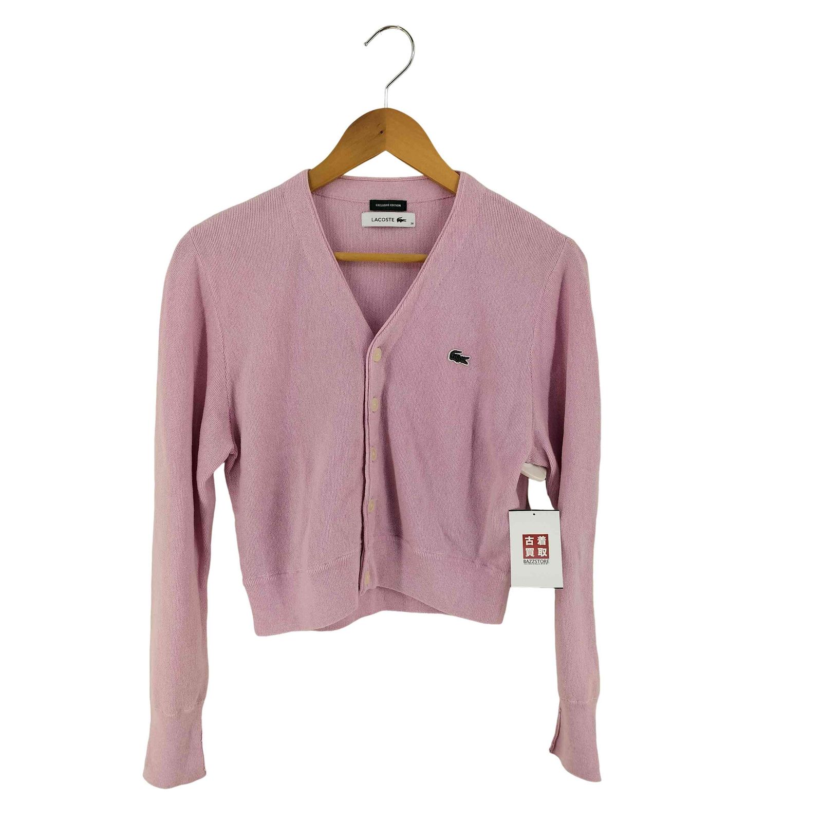 ラコステ LACOSTE EXCLUSIVE EDITON ロゴ刺繍 ウール混 ニット