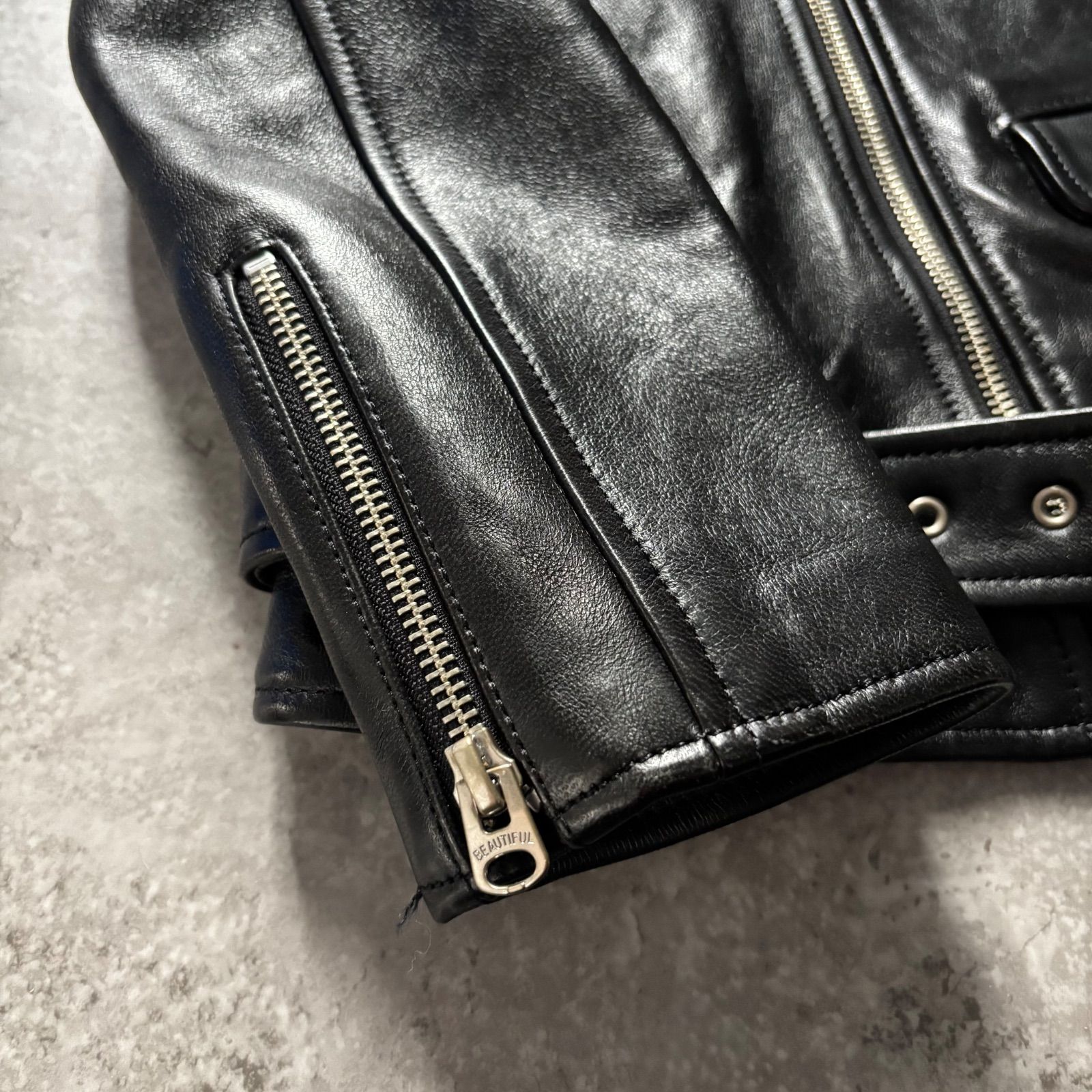 極美品 beautiful people ビューティフルピープル ライダース