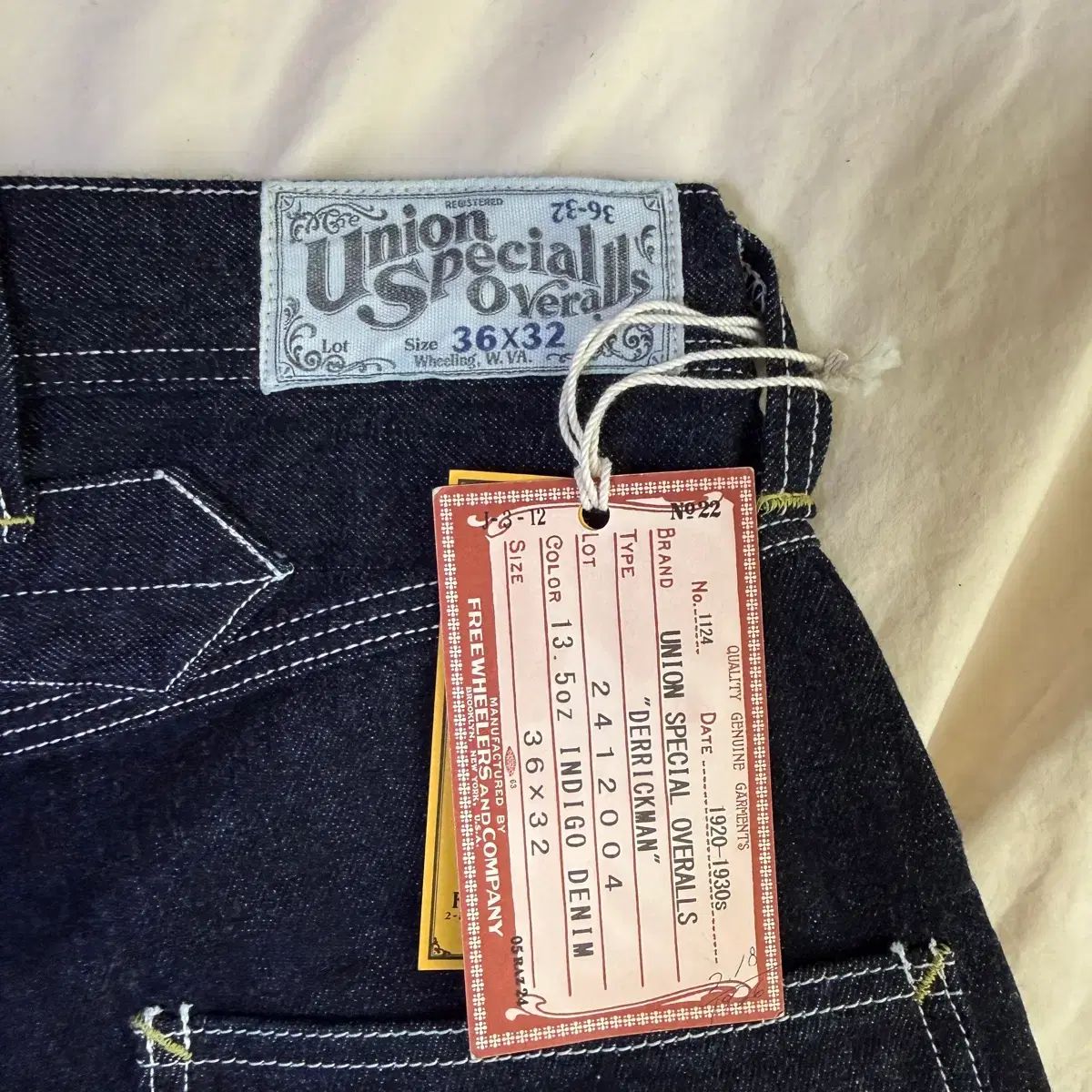 FREEWHEELERS (フリーホイーラーズ) デリックマン 36x32 新品 - メルカリ