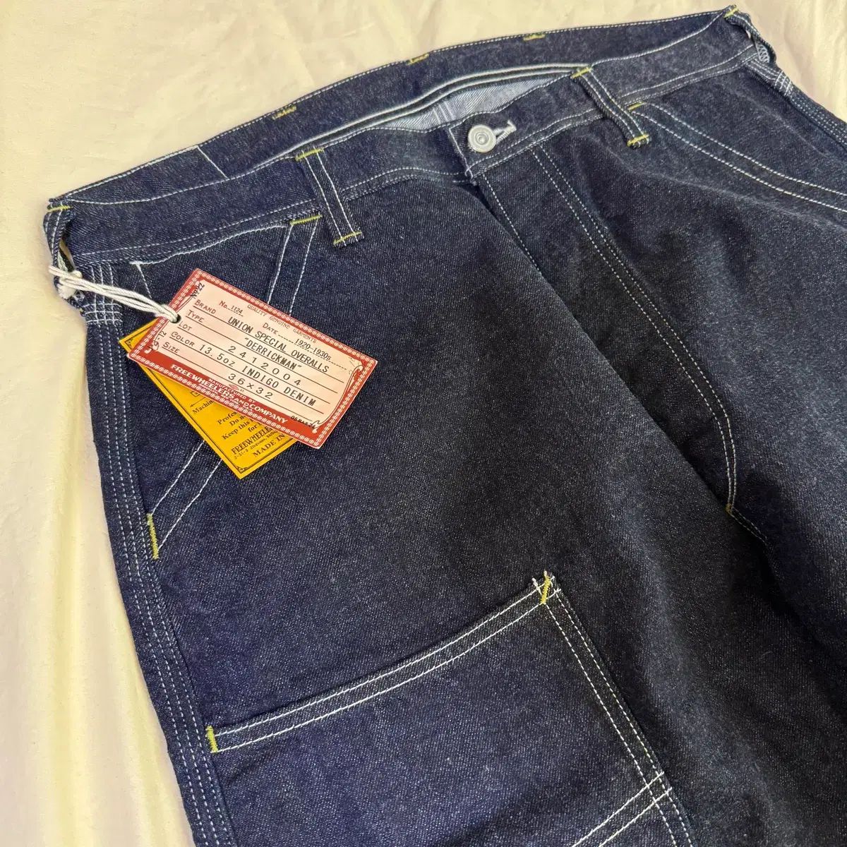 フリーホイーラーズ　デリックマン36X32 FREEWHEELERS (フリーホイーラーズ) デリックマン 36x32 新品 - メルカリ