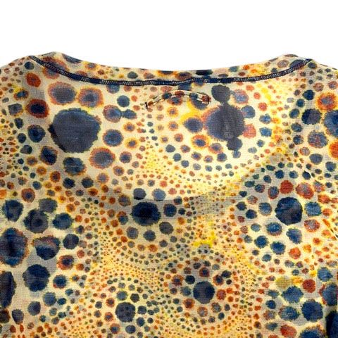 ジャンポールゴルチエ JPG マルチカラー 総柄 ハイネック カットソー ジャンポールゴルチエ JPG マルチカラー 総柄 ハイネック カットソー