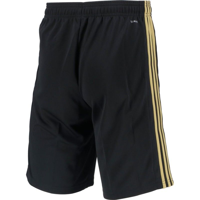 adidas(アディダス) MI TEAM18 Hパンツ サッカーWUPニットH･3/4P (ce7444z-blkgld)、ブラック/ゴールド