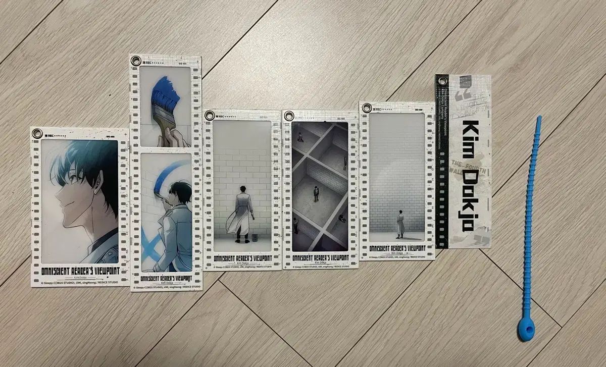 全知的な読者の視点から 前読時 上下ポップアップ フィルムキーホルダー U中赫 アクリル