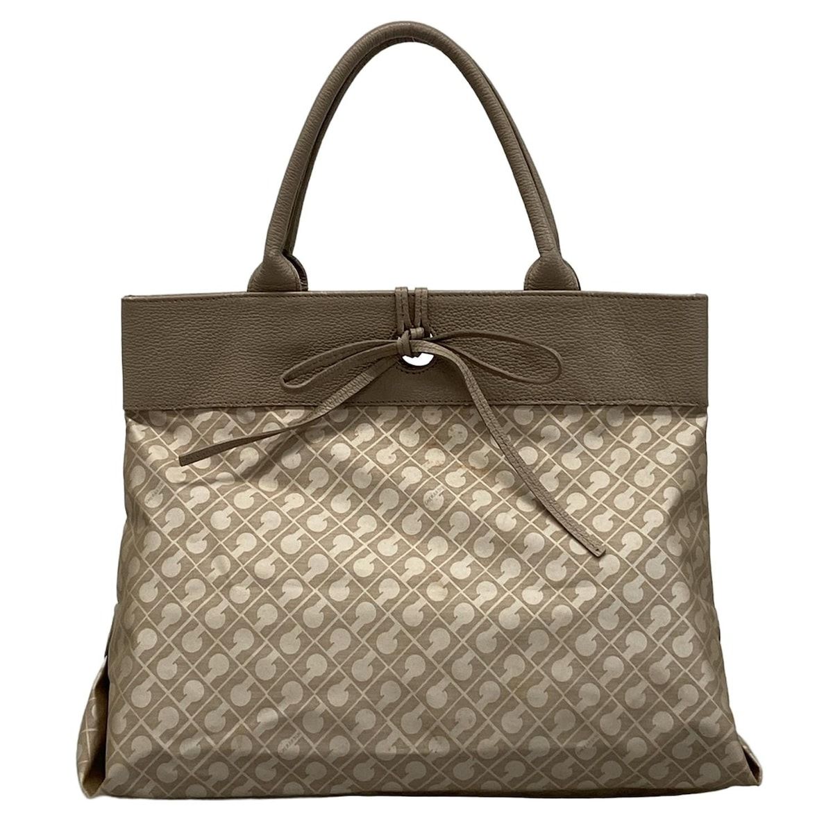 GHERARDINI(ゲラルディーニ) トートバッグ - ベージュ レザー - メルカリ