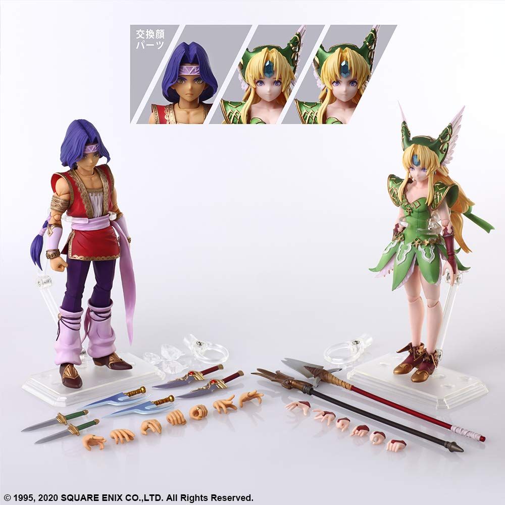 聖剣伝説3 トライアルズ オブ マナ ブリングアーツ ホークアイ&リース