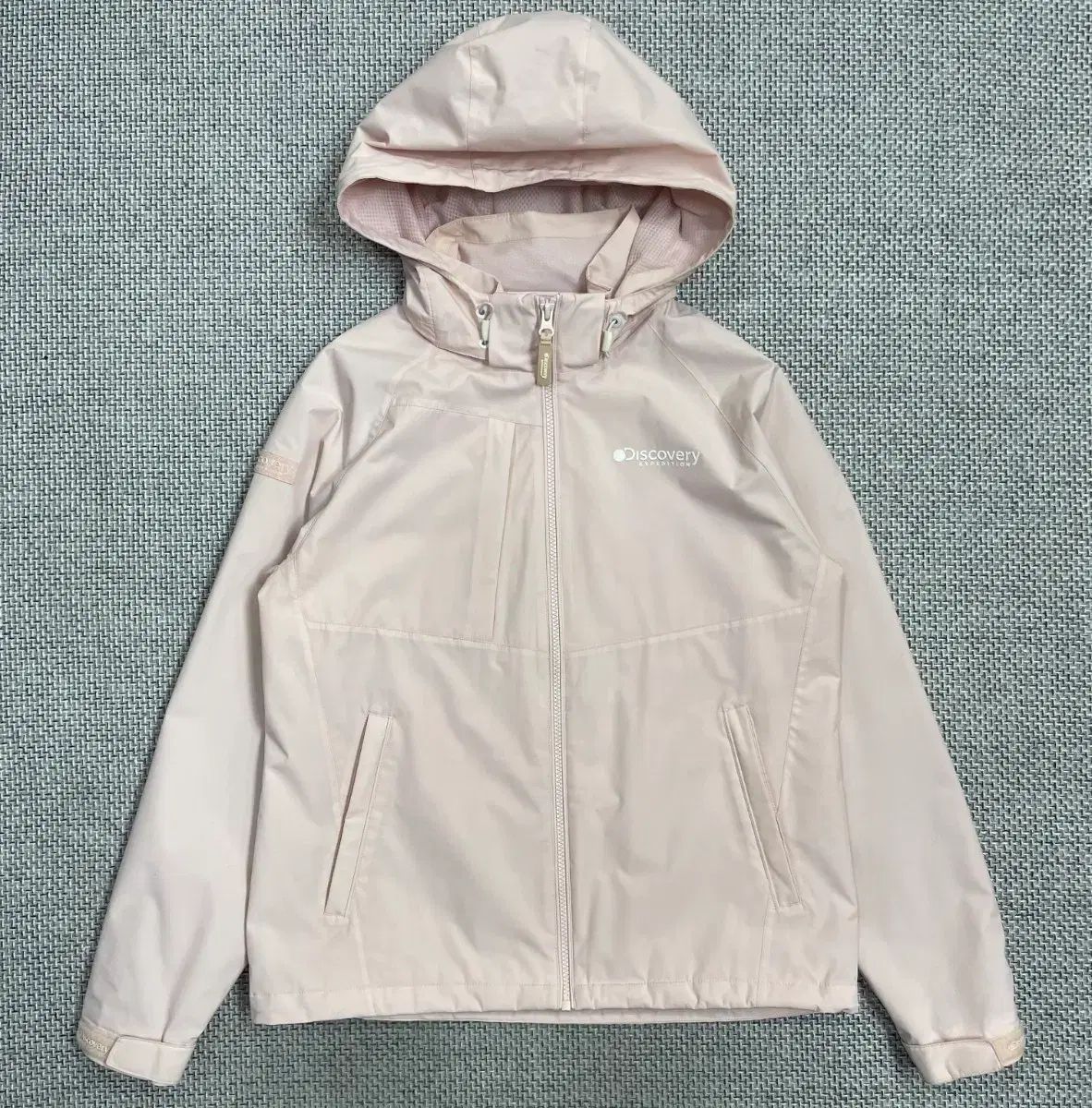 DISCOVERY エクスペディション ピンク ウィンドブレーカー ジャケット