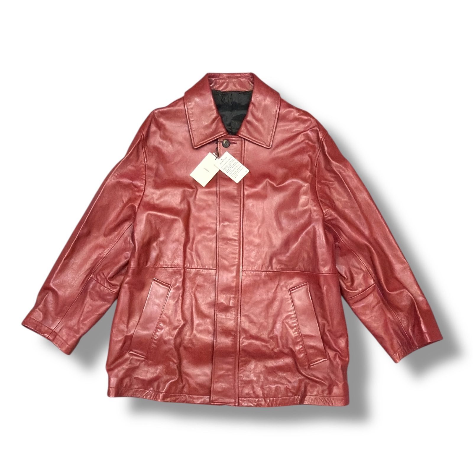 参考上代154200円 未使用 stein(ssstein) LEATHER ZIP JACKET レザー