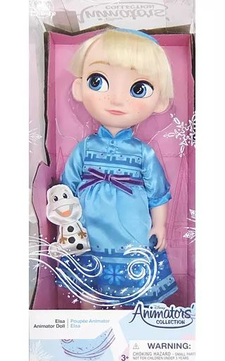 中古】ドール エルサ(オラフ付き) 「アナと雪の女王」 ディズニー