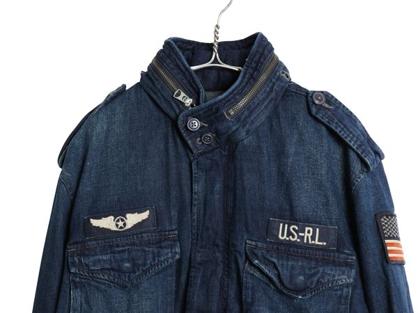 ポロ ラルフローレン M-65 タイプ デニム フィールド ジャケット