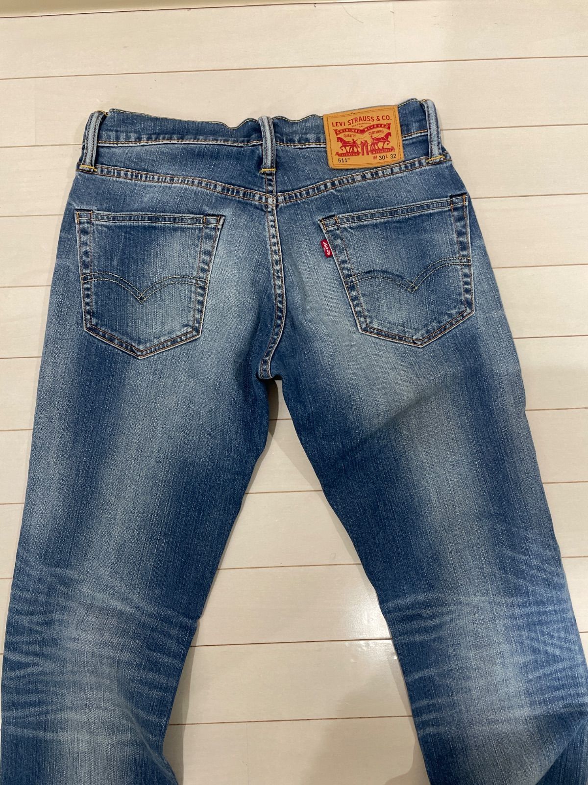 Levi's 511 スリムストレート デニムパンツ W30 L32 メンズS相当