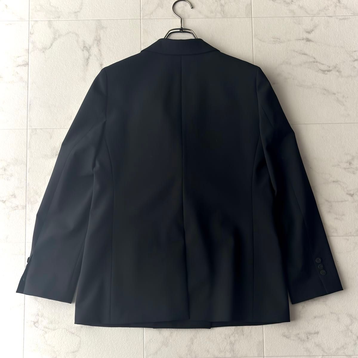 cnr0080* 美品 Theory セオリー boxy db jkt ボクシー ダブルブレスト