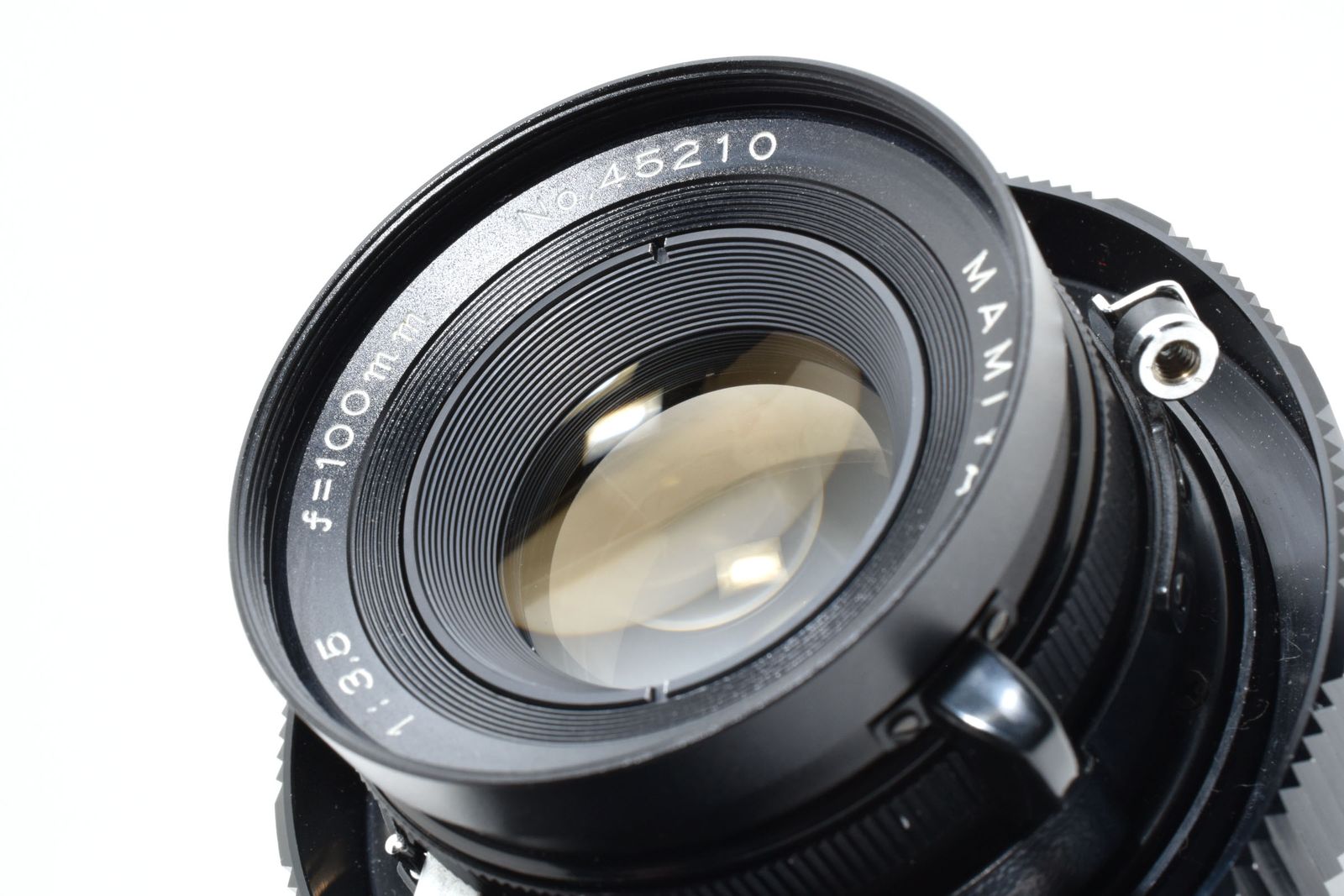 マミヤ  セコール　100mmF3.5　（マミヤプレス用） Mamiya-sekor 100mm F3.5 (for Mamiya Press) | Camera Museum by