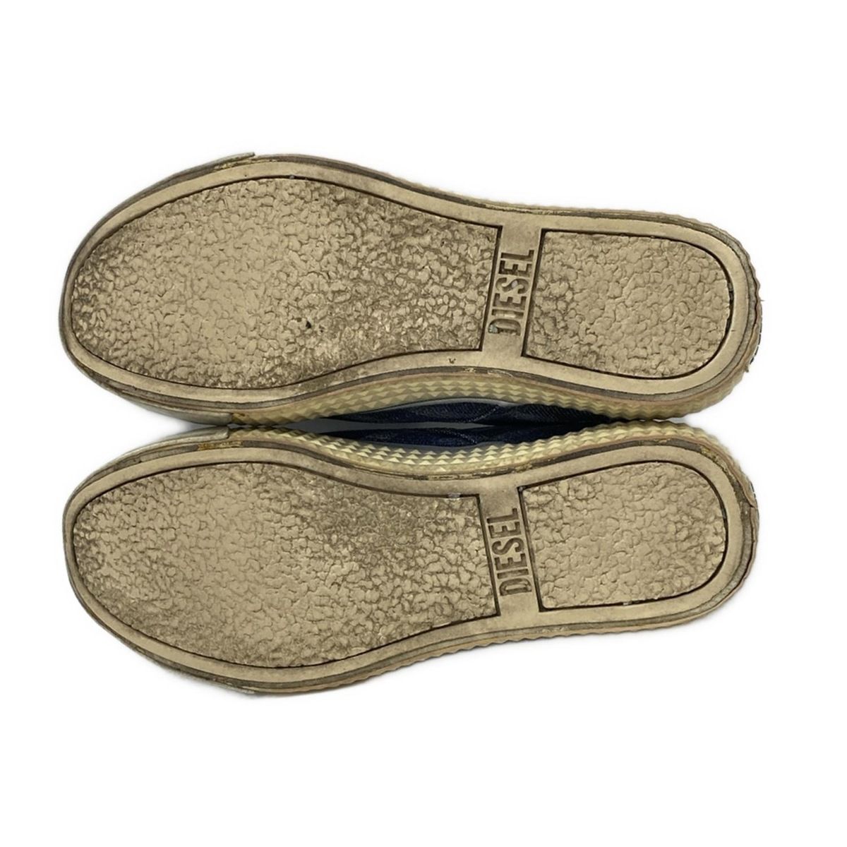 DIESEL(ディーゼル) スリッポン 23 レディース - ネイビー×シルバー