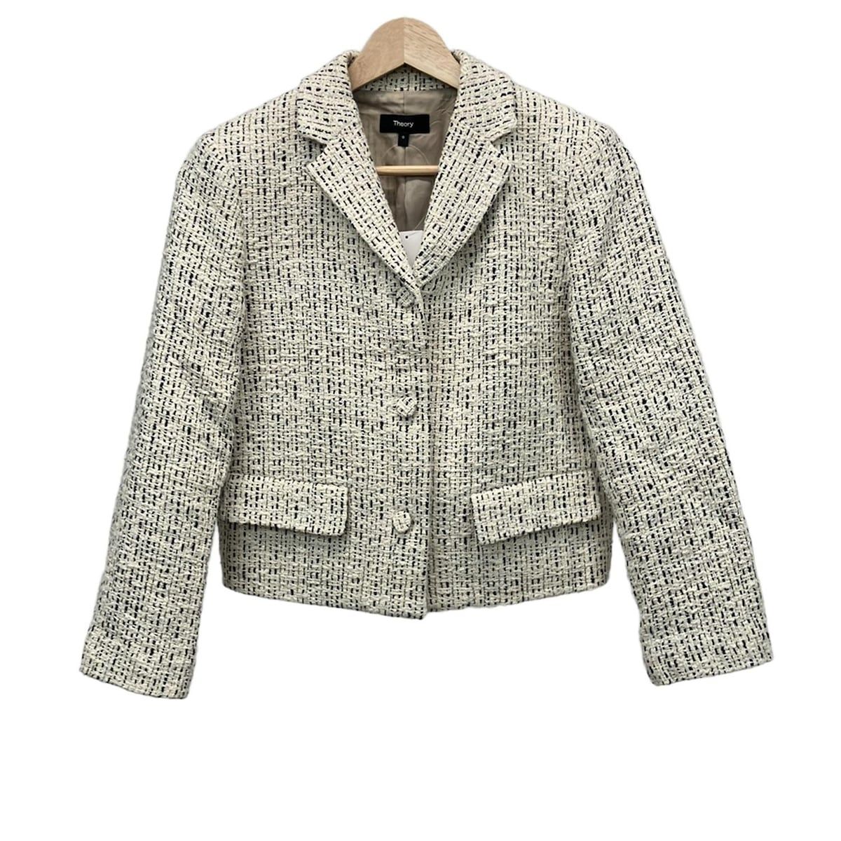 theory(セオリー) ジャケット サイズ0 XS レディース - アイボリー