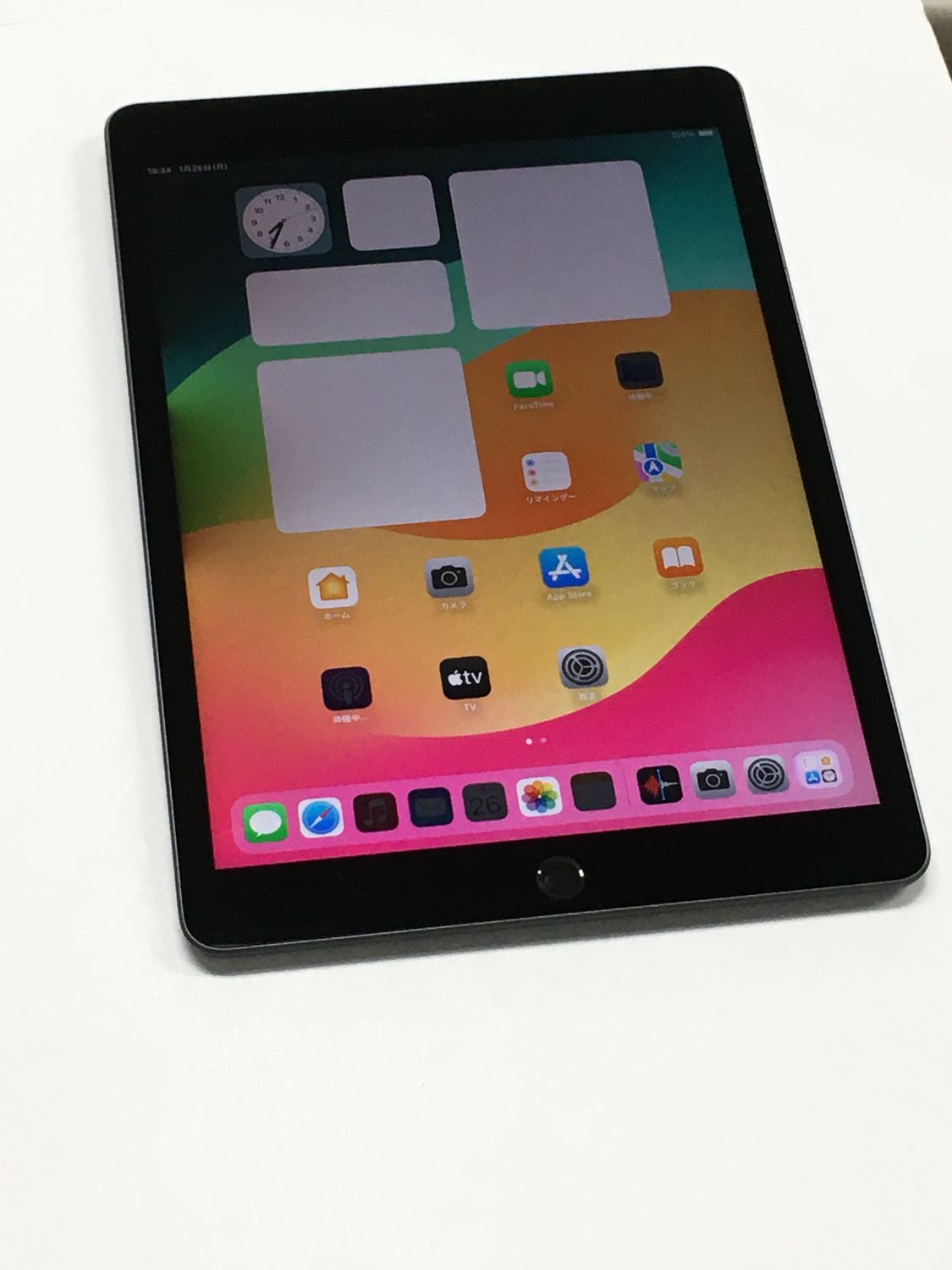翔*ん様 Apple iPad (第9世代) スペースグレー 64GB iPad 第9世代 64GB Wi-Fi スペースグレイ 動作確認済」 【公式通販】