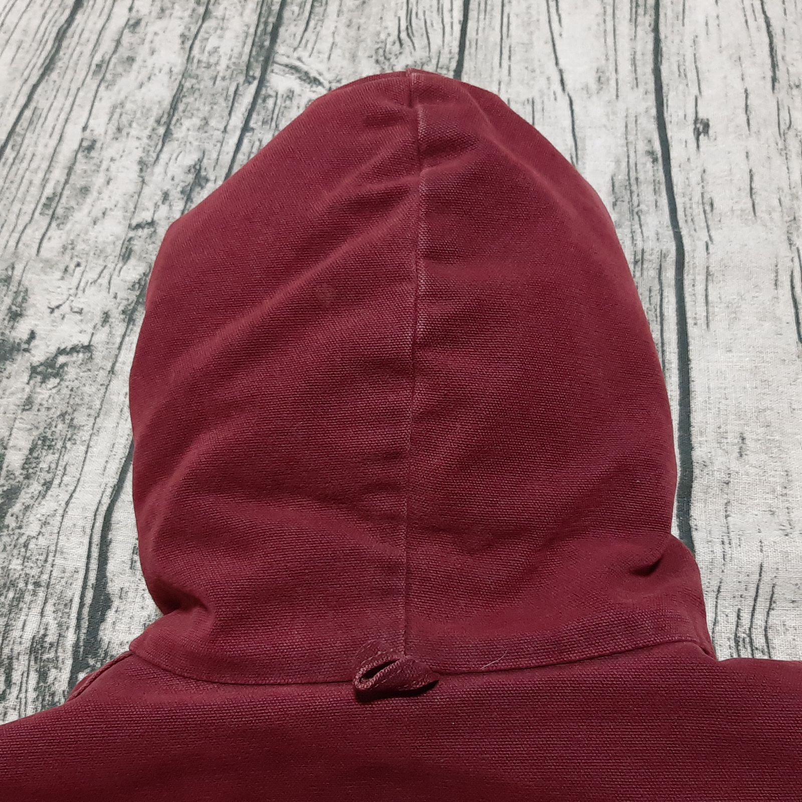 size XL】99年製 Carhartt アクティブジャケット ブリック 革ロゴ