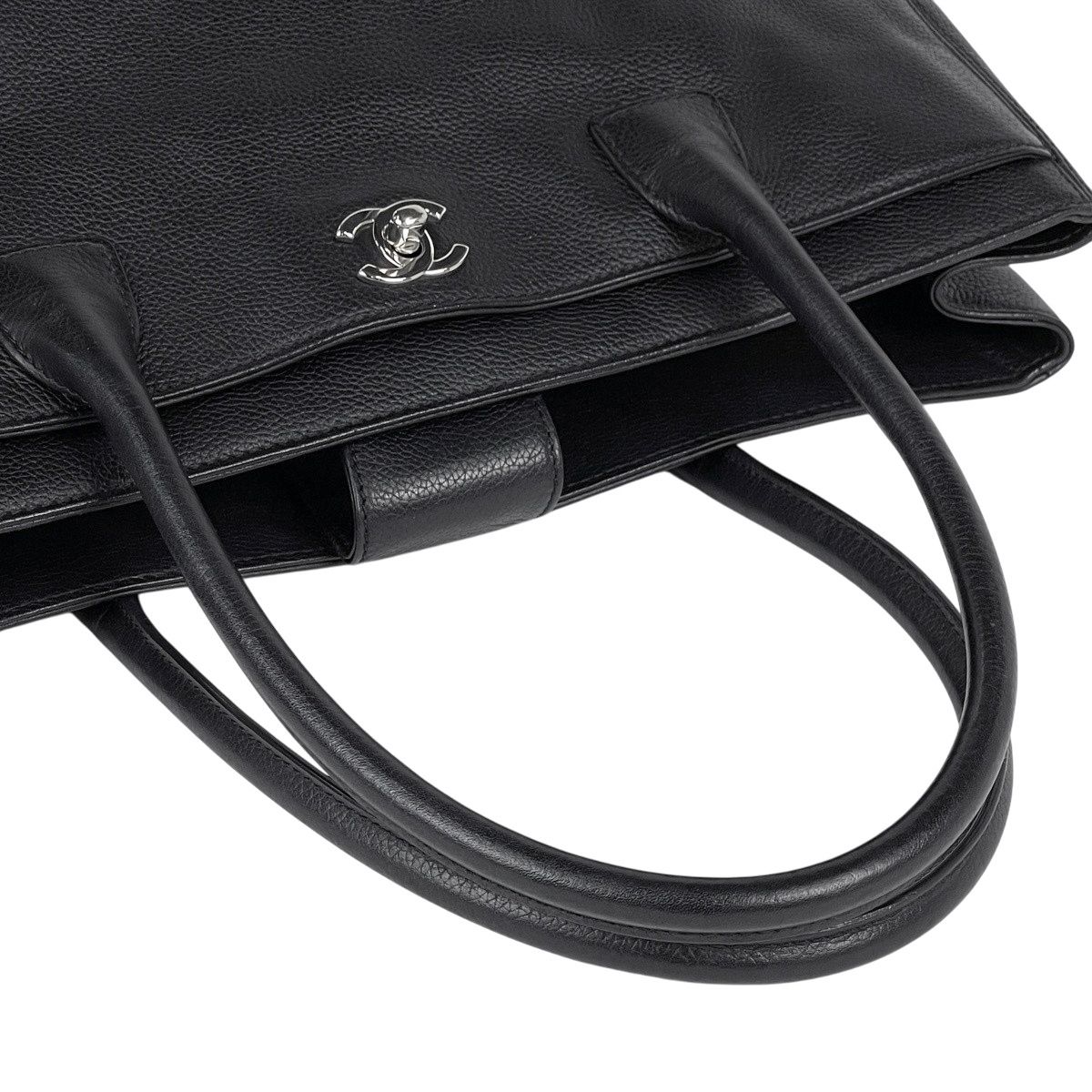 シャネル CHANEL エグゼクティブライン トートバッグ ココマーク 2WAY