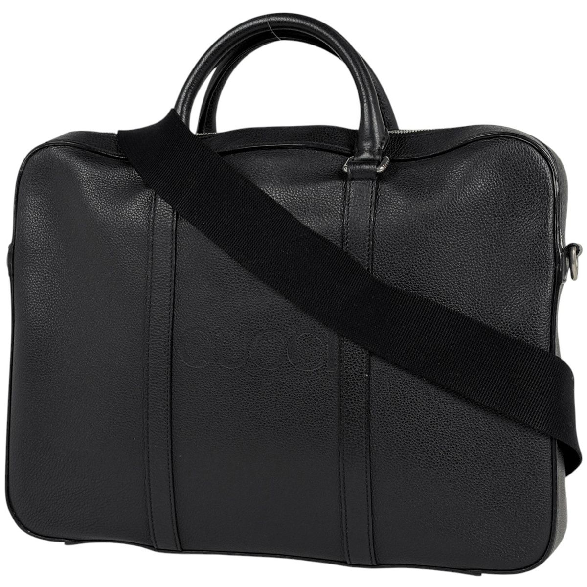 グッチ GUCCI ロゴ ビジネスバッグ 2WAY ショルダーバッグ ブリーフ