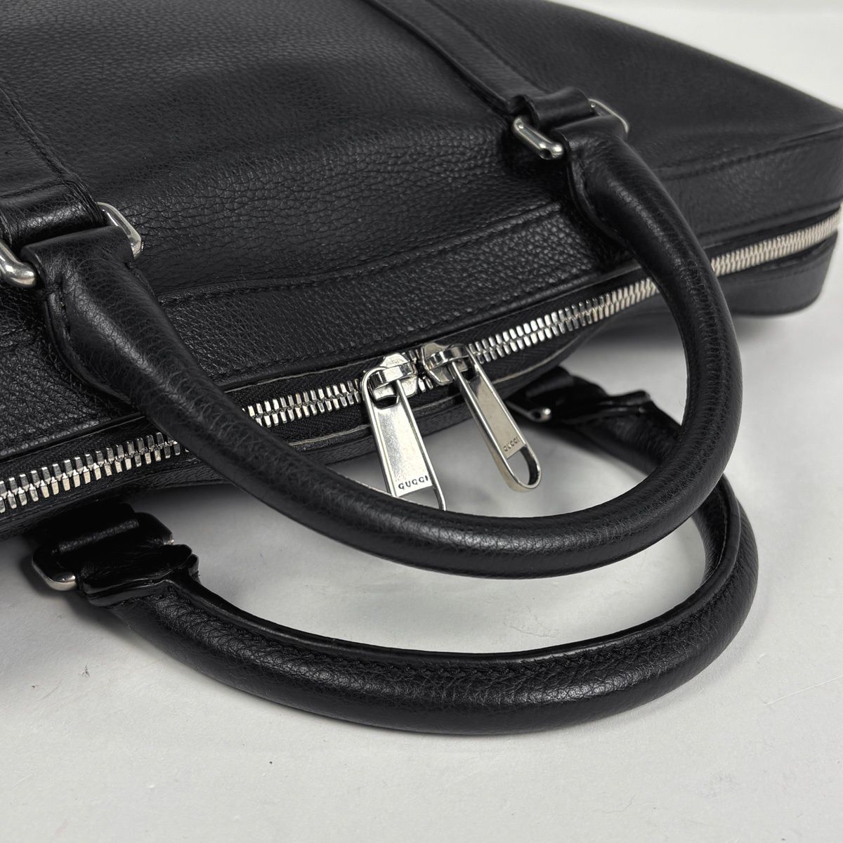 グッチ GUCCI ロゴ ビジネスバッグ 2WAY ショルダーバッグ ブリーフ