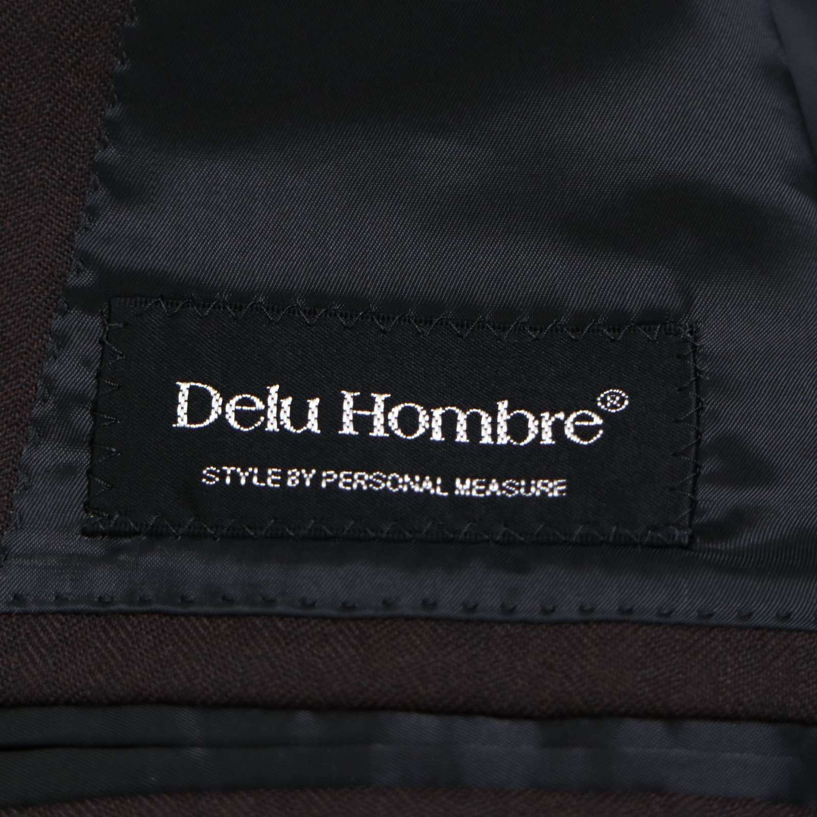 Delu Hombre デル・オンブレ 秋冬 ウール100％☆ スーツ セットアップ 
