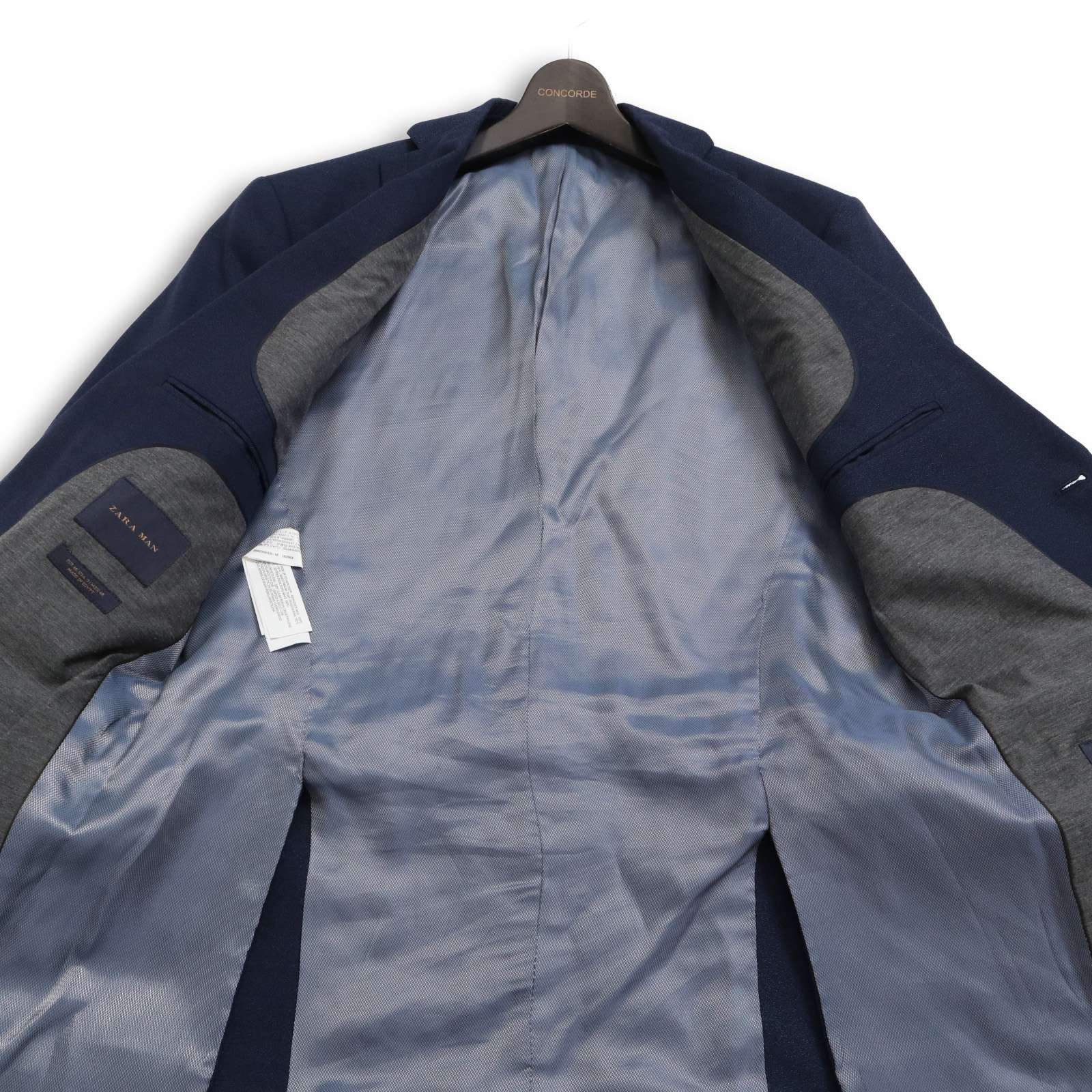 ZARA MAN ザラ マン 通年 ウール混☆ スーツ セットアップ ジャケット