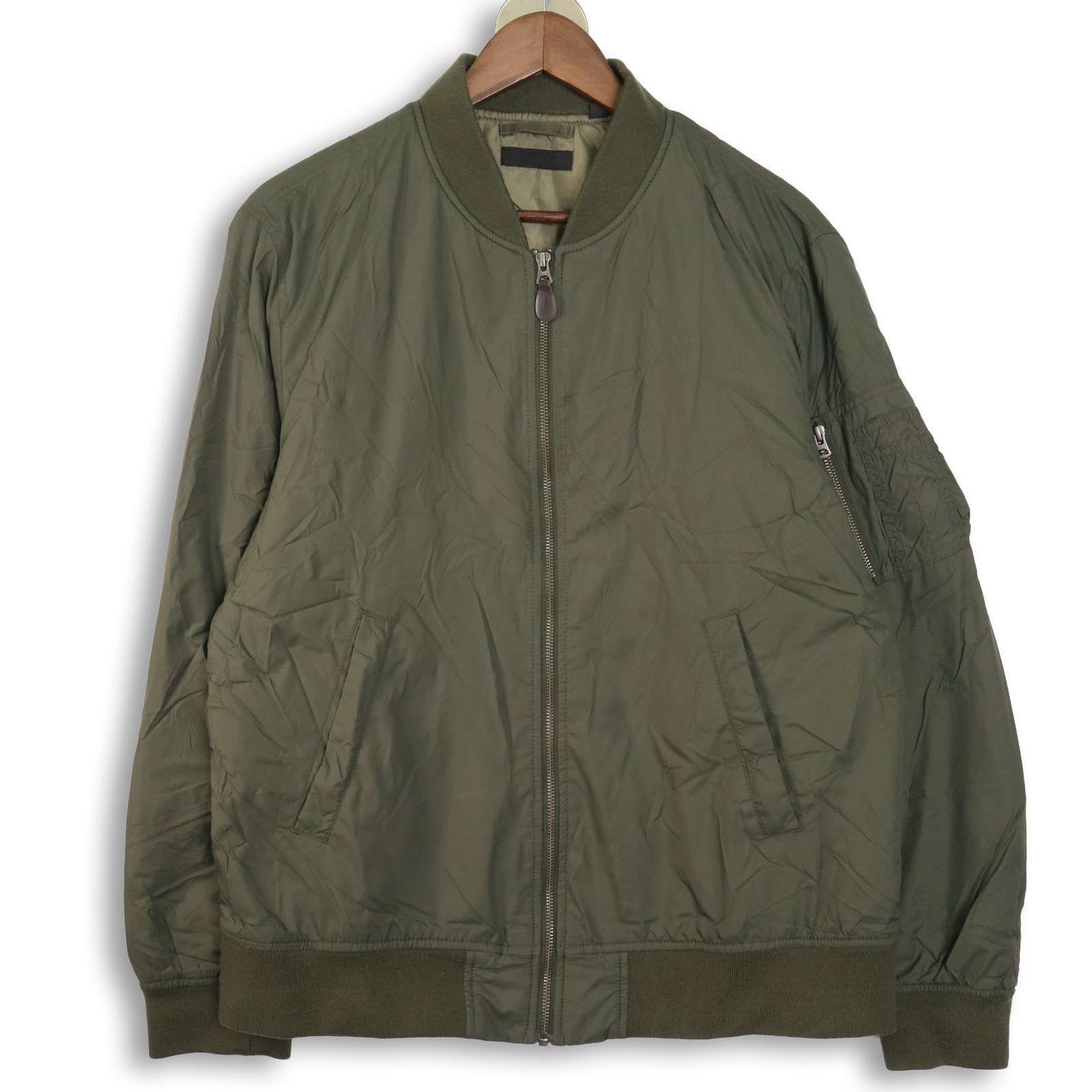 UNIQLO ユニクロ 秋冬 ストレッチ☆ MA-1 フライト ジャケット