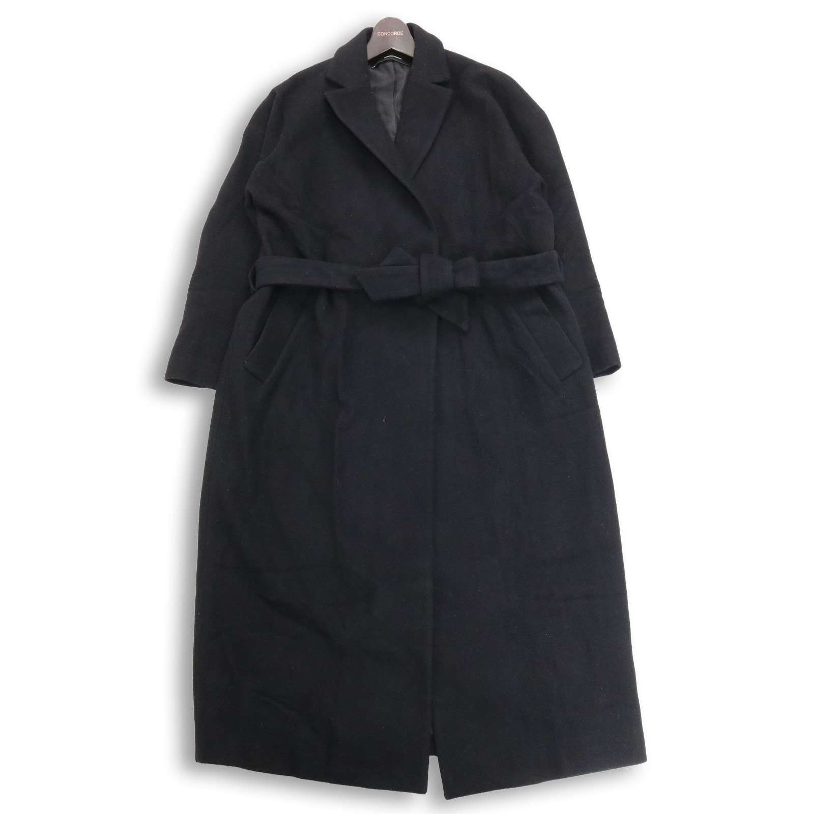 JOURNAL STANDARD ブラックウールコート JOURNAL STANDARD（ジャーナルスタンダード） チェスターコート FREE