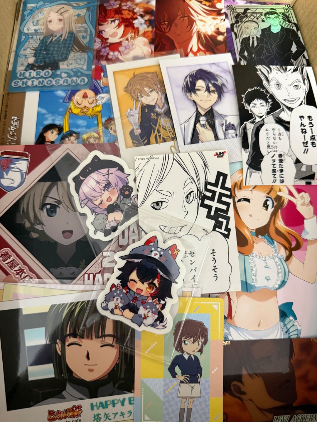 紙類 アニメ ゲーム まとめ売り 大量 コースター ポストカード カード