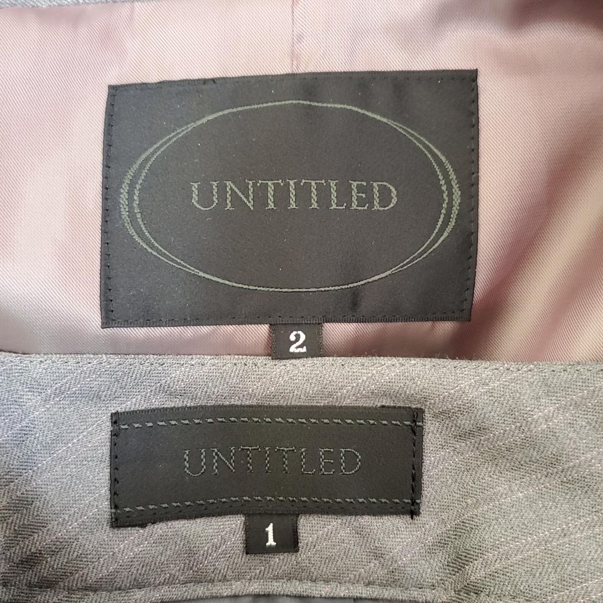 UNTITLED(アンタイトル) レディースパンツスーツ レディース美品