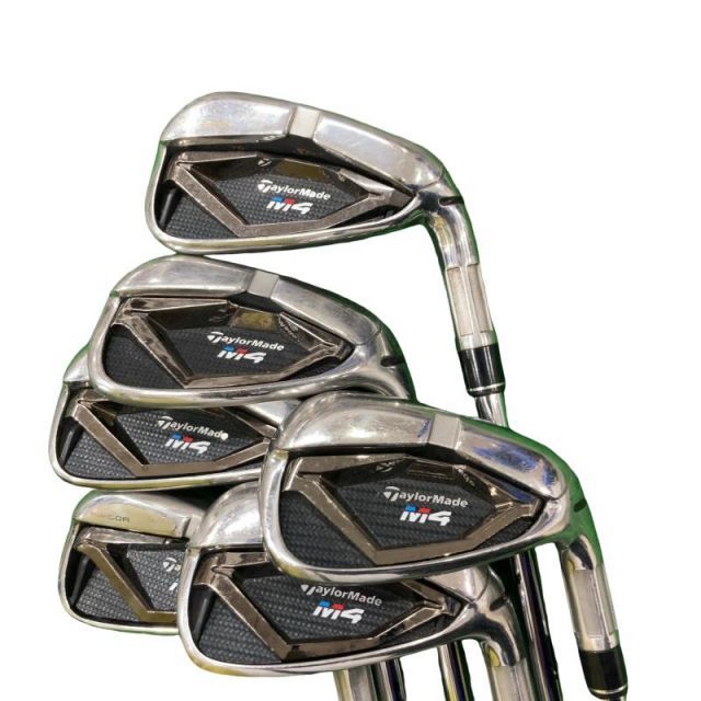 中古】 テーラーメイド M4 6S アイアンセット IR RE-AX 90 STEEL JAPAN