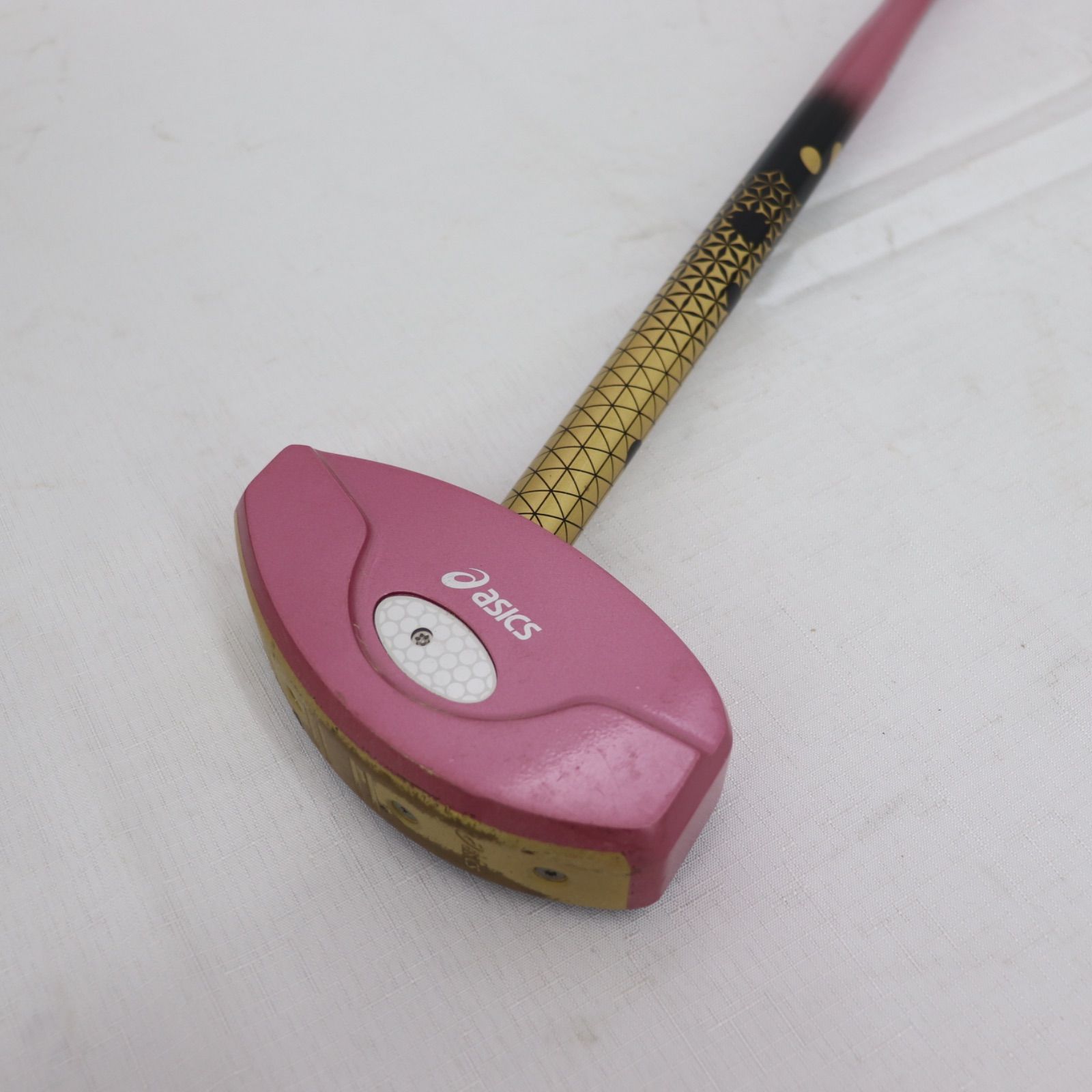 asics ハンマーバランス グラウンドゴルフクラブ 協会認定品 ケース付き 美品】asics アシックス グラウンドゴルフ クラブ HAMMER BALANCE