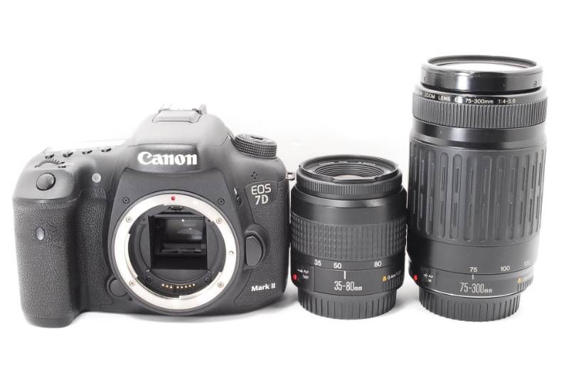 Canon EOS 7D mark II ダブルレンズセット 初心者～プロまで