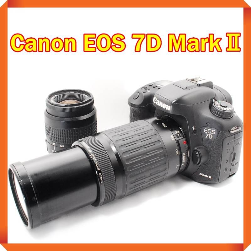 Canon EOS 7D mark II ダブルレンズセット 初心者～プロまで