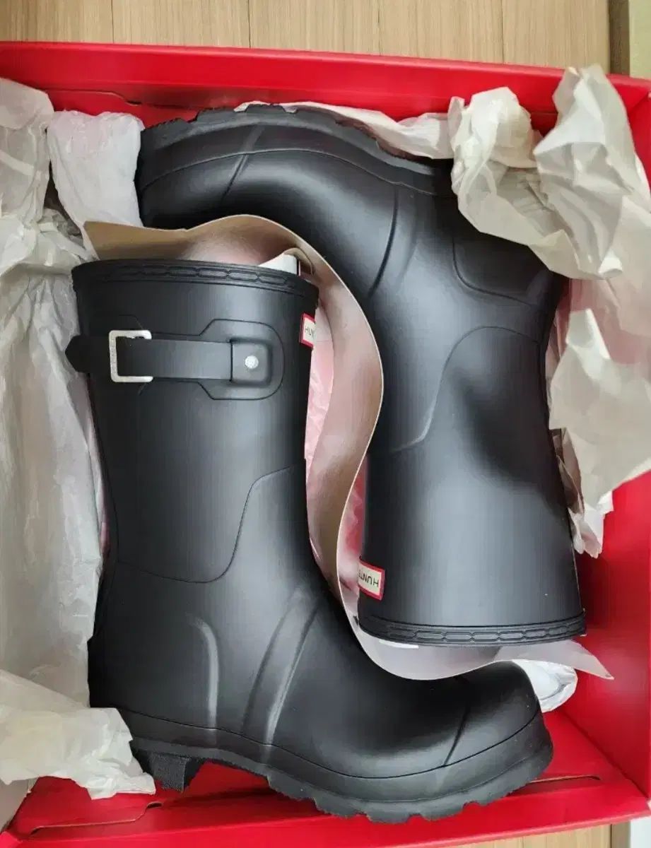 Rain boots ハンター ブーツ メンズ 試着程度 HUNTER レインブーツ 黒