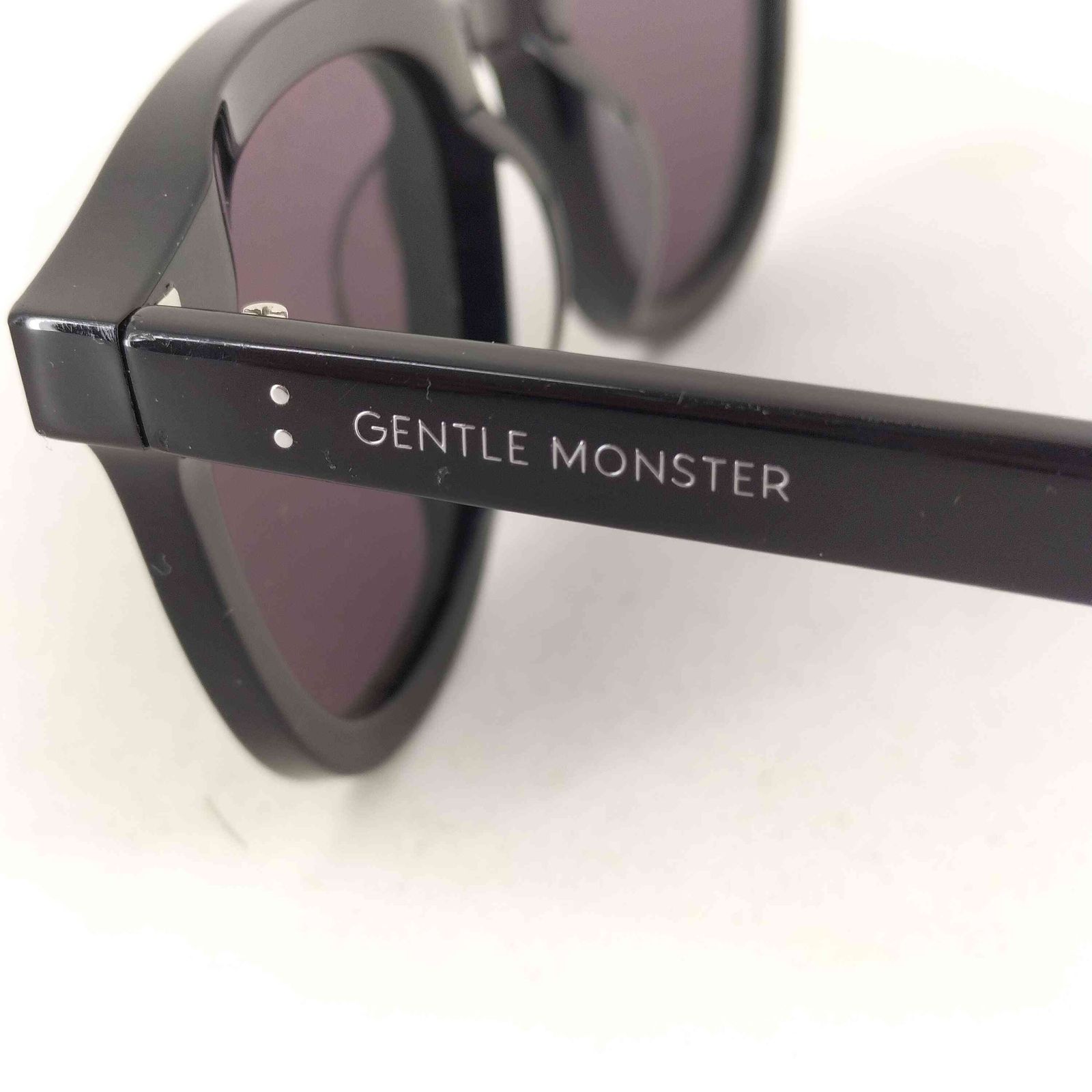 GENTLE MONSTER FLATBA ブラックサングラス ジェントルモンスター FLATBA サングラス プラスチック ブラック MyMa