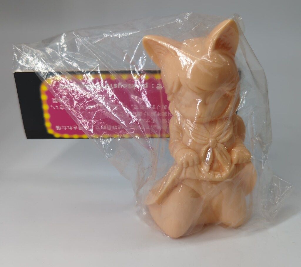 ピンクトイズ 桃色玩具 ソフビ くじ 当たり セーラー猫 ピンクトイズ ナウい大人の桃色玩具 セーラー猫 肌色成型/未塗装