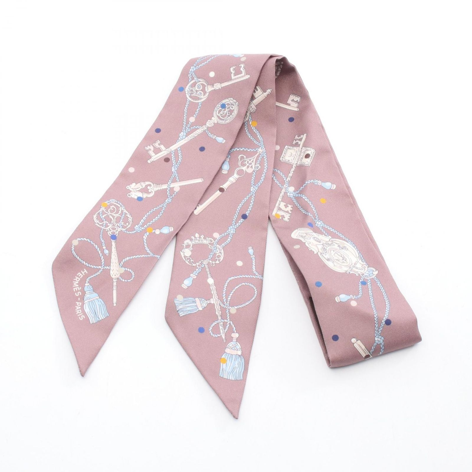 HERMES エルメス ツイリー LES CLES A POIS スカーフ 【公式通販】