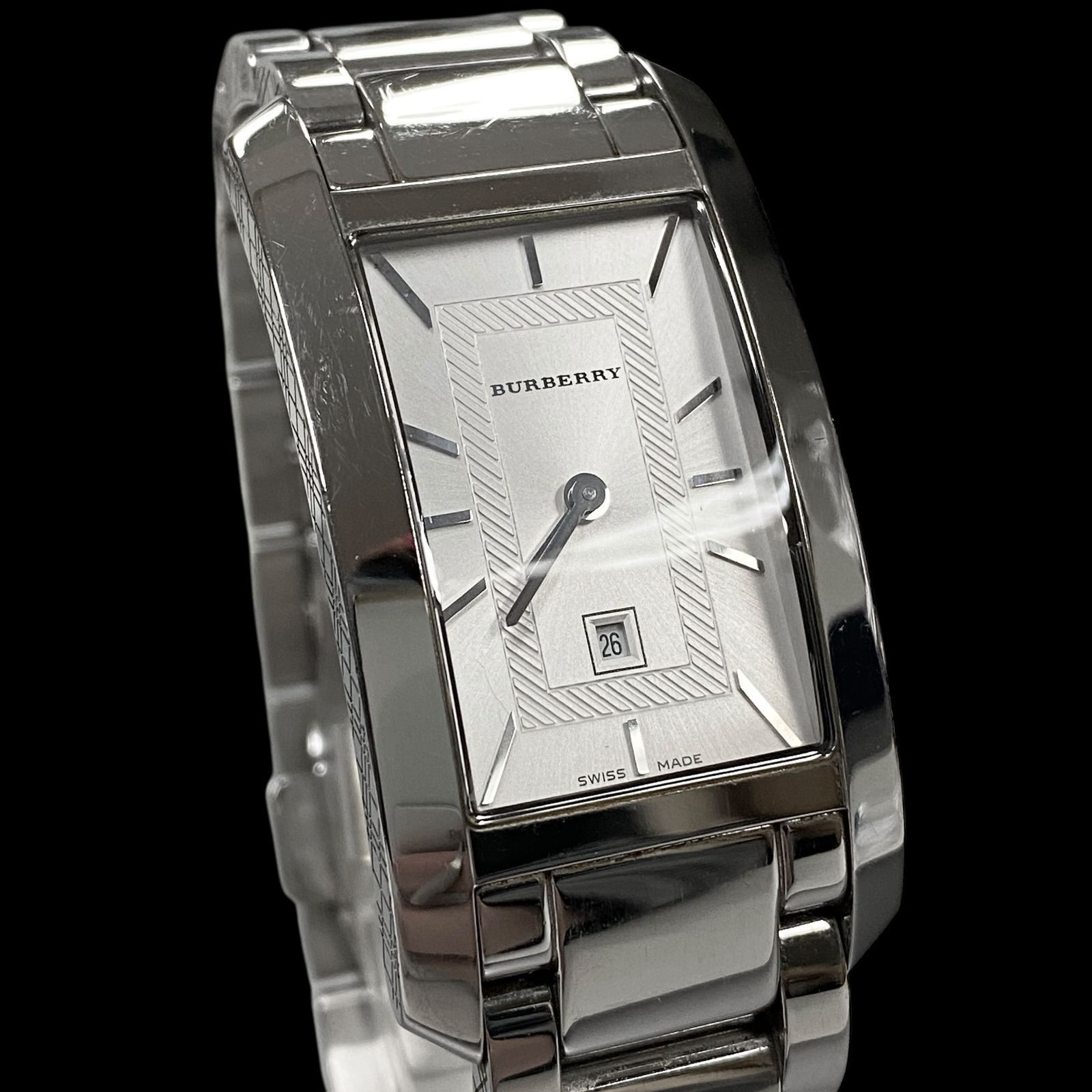 新品電池 稼働品 BURBERRY バーバリー BU1056 メンズ腕時計 クォーツ